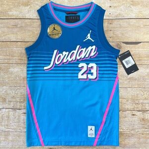 Jordan Boys Asahd Khaled Limited Edition Jersey Shorts Set Abyss 956553-E54